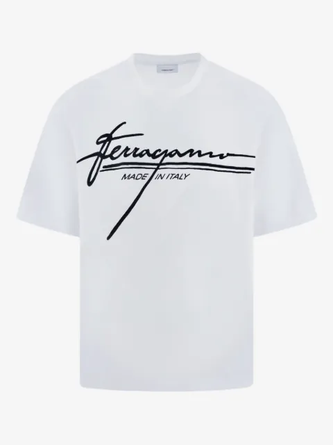 Ferragamo logo-print cotton T-shirt