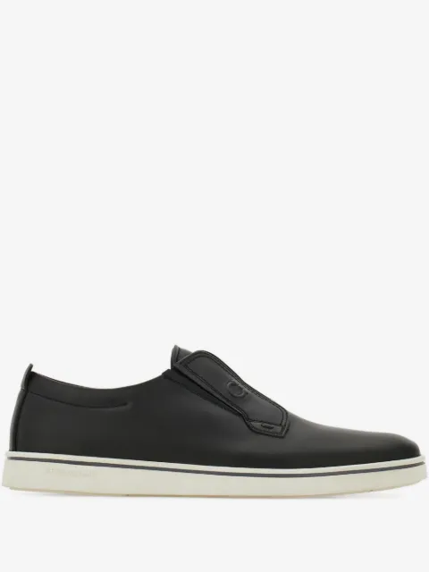 Ferragamo baskets Derby en cuir à enfiler 