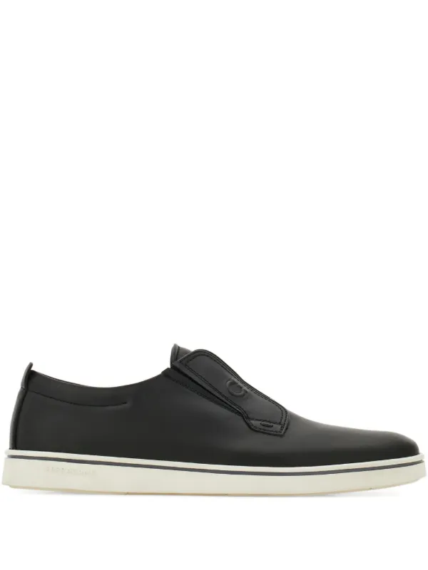 FERRAGAMO メンズスニーカー ブラック FERRAGAMO 返品可 サルヴァトーレフェラガモ Salvatore