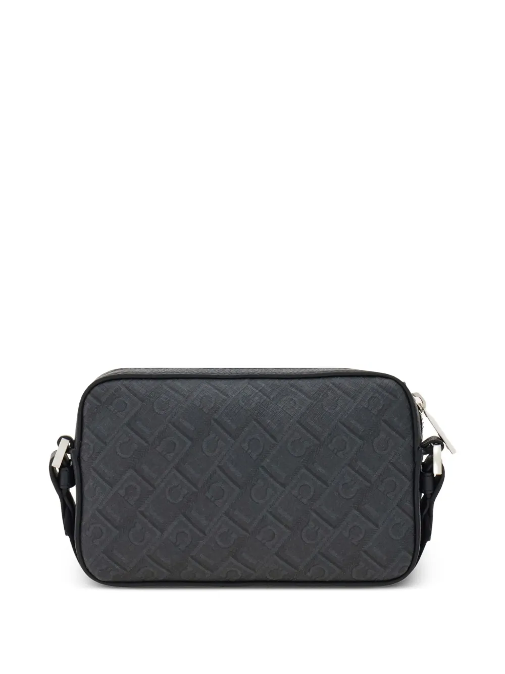 FERRAGAMO MONOGRAM-JACQUARD SHOULDER BAG