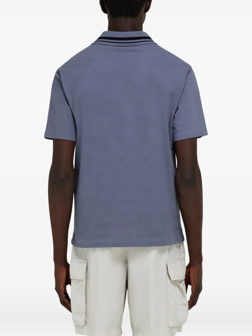 Ferragamo Piqué poloshirt Blauw