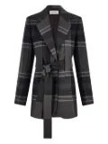 Ferragamo belted blazer - Black