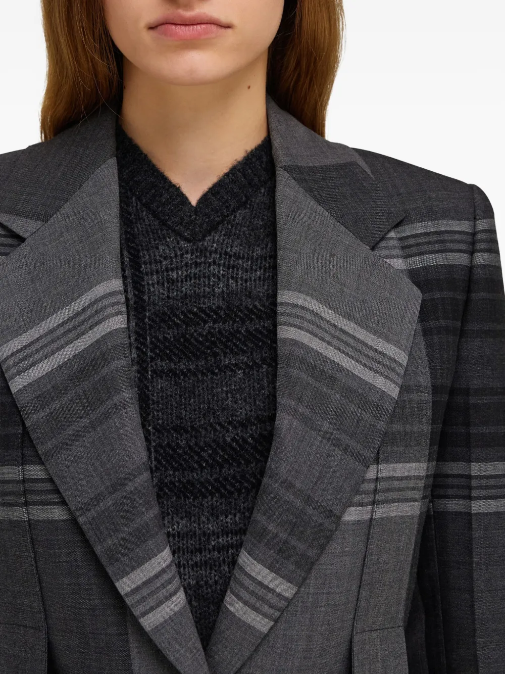 Ferragamo Blazer met ceintuur Zwart