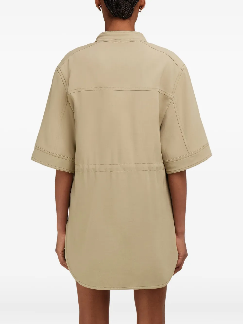 Ferragamo Longline Cotton-blend Utility Jacket