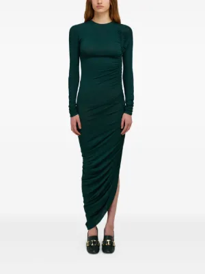 ワンピース FERRAGAMO Woman Dress Green 13E761 773055 005 27086849_57047464_1000.jpg