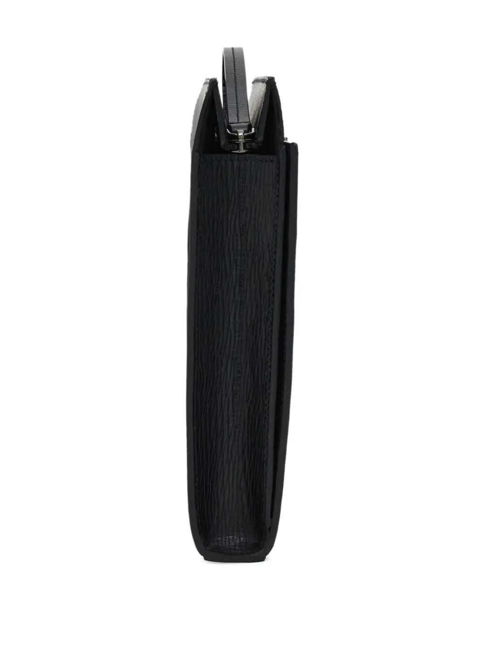 Ferragamo Gancini clutch Zwart