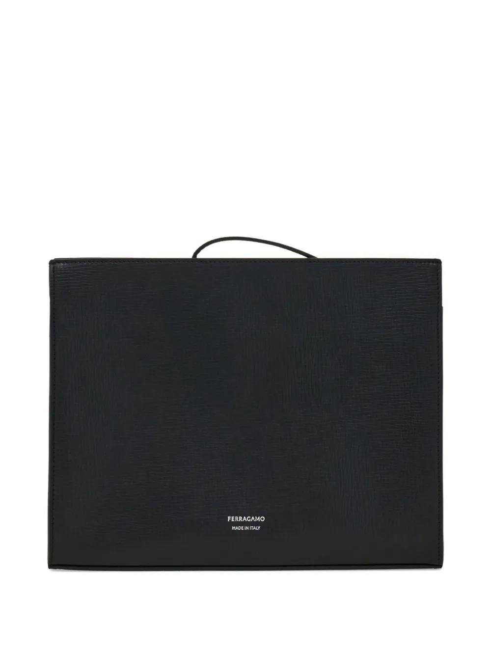 Ferragamo Gancini clutch Zwart