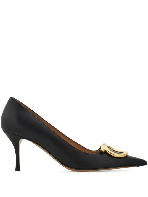 Escarpins Maxi Gancini 70 mm - Ferragamo - Modalova