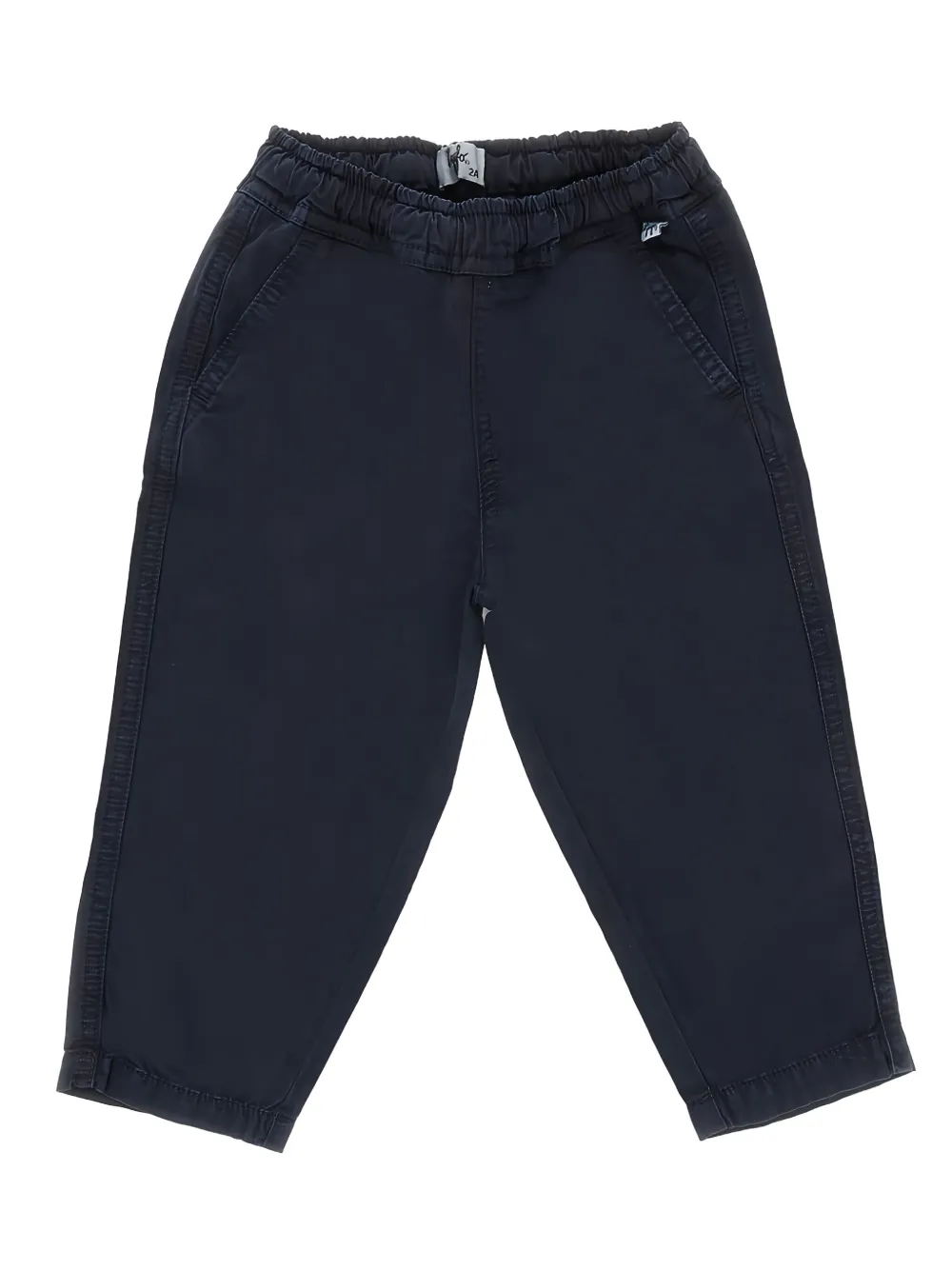 Il Gufo Gabardine katoenen broek Blauw
