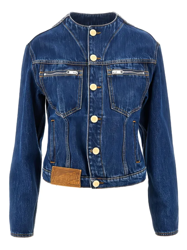 Bally Denim Shirt Jacket in Blue