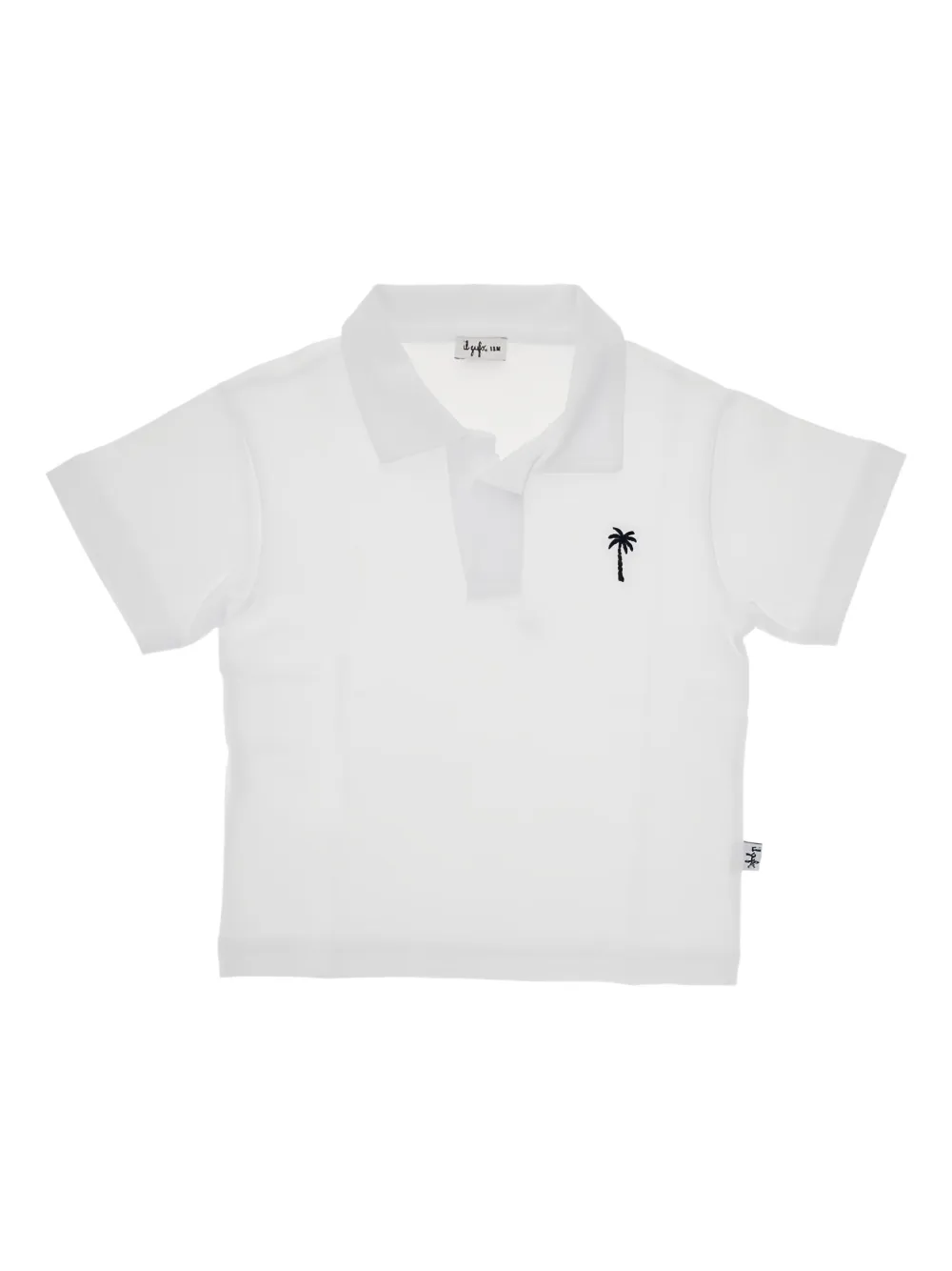 Il Gufo Katoenen poloshirt Wit