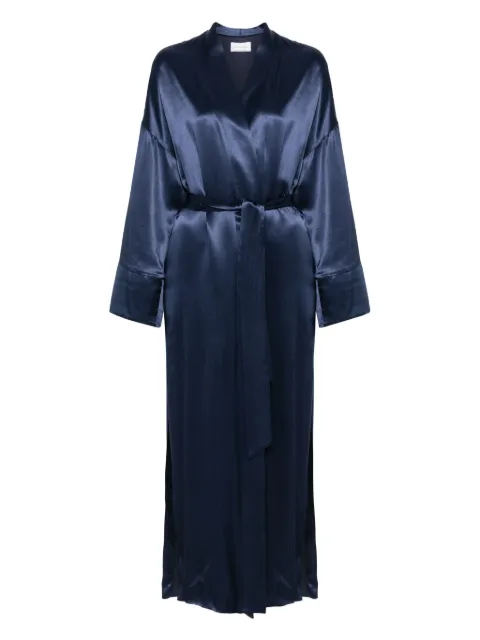 THE NINA STUDIO satin coat