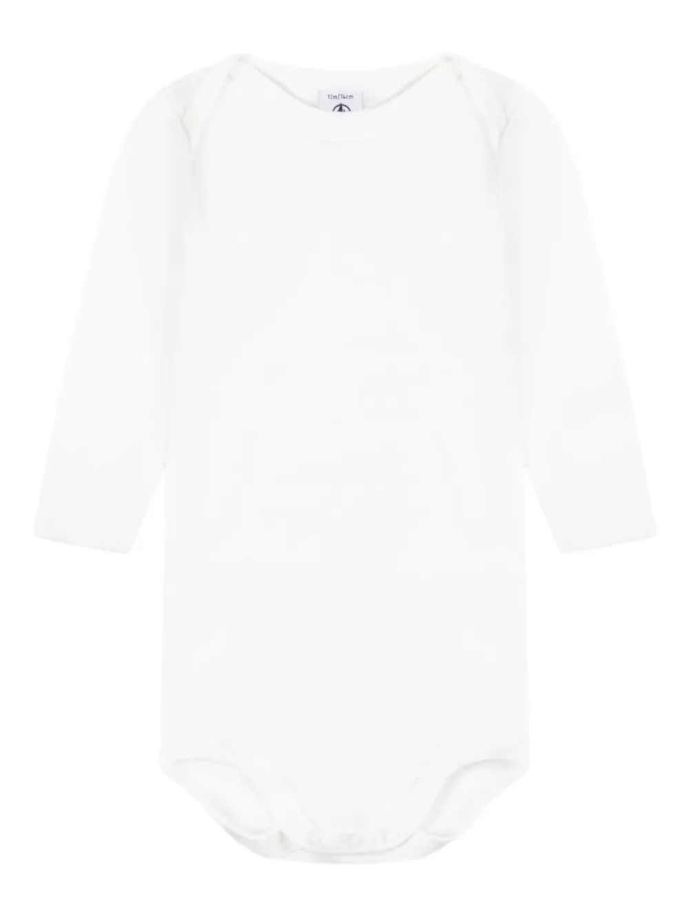 Petit Bateau Drie rompers van biologisch katoen Beige