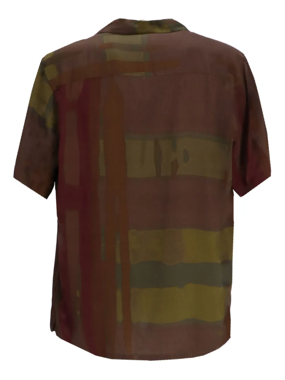 OAS Company Meld striped-print short-sleeve shirt | Image 2