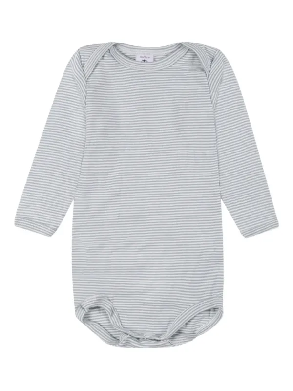 Petit Bateau Organic Cotton Bodysuit Neutrals FARFETCH TR