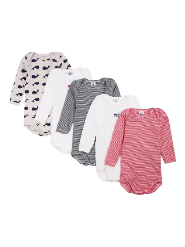 Petit Bateau プリント ボディスーツ セット | ニュートラル | FARFETCH JP