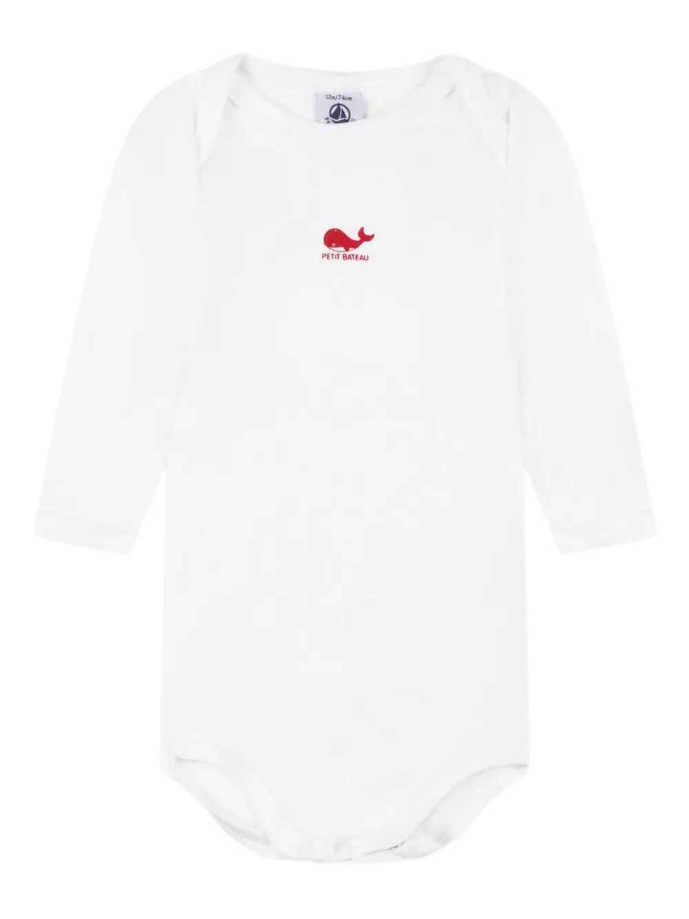 Petit Bateau Vijf rompers met print Beige