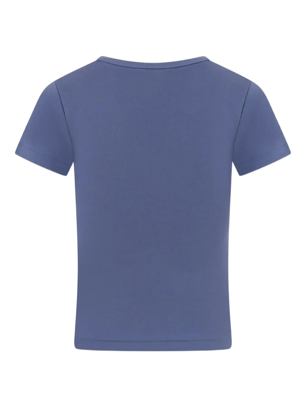 Petit Bateau Drie T-shirts met print Blauw