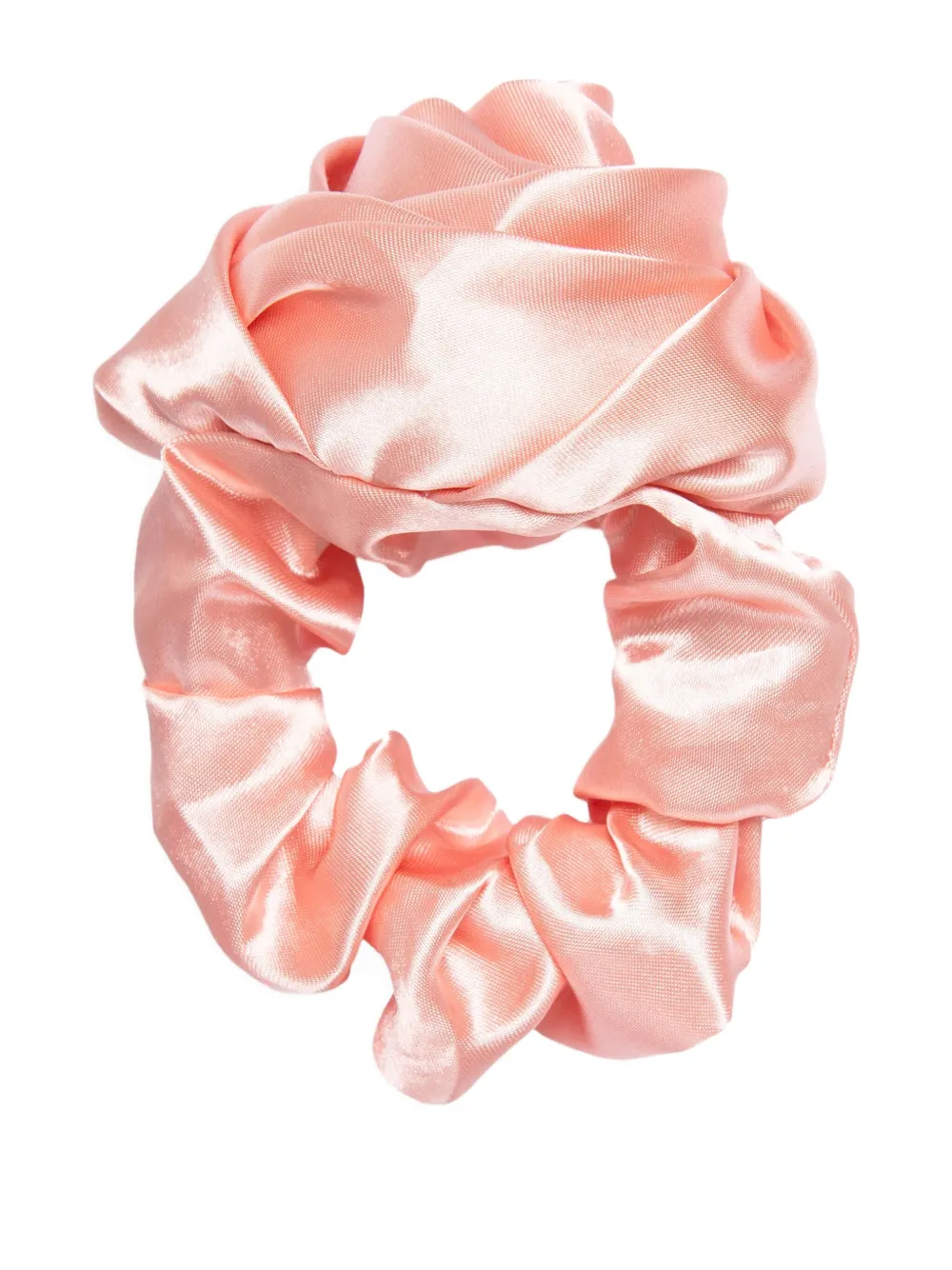 SALT & WAVE Zijden scrunchie Roze