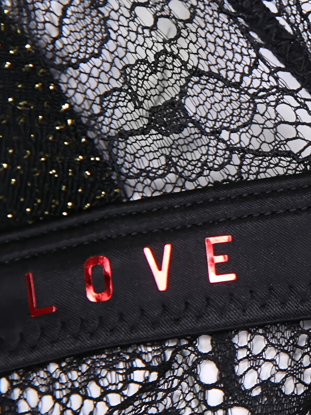 Love Stories Bh verfraaid met kant Zwart