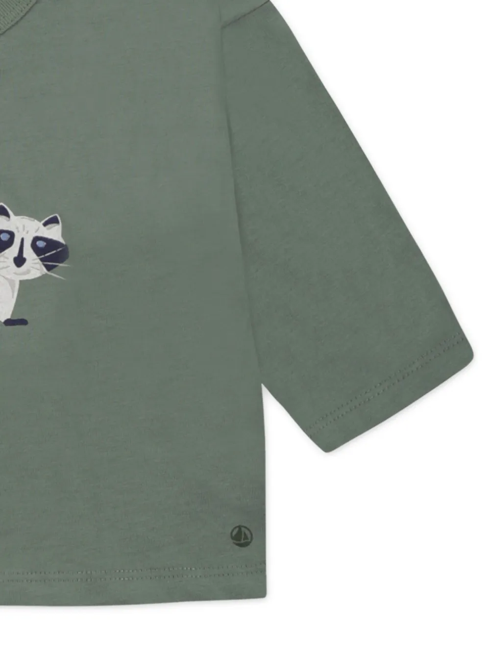 Petit Bateau T-shirt met print Groen