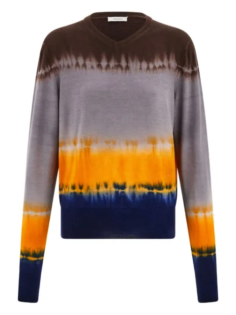 Ferragamo tie-dye jumper