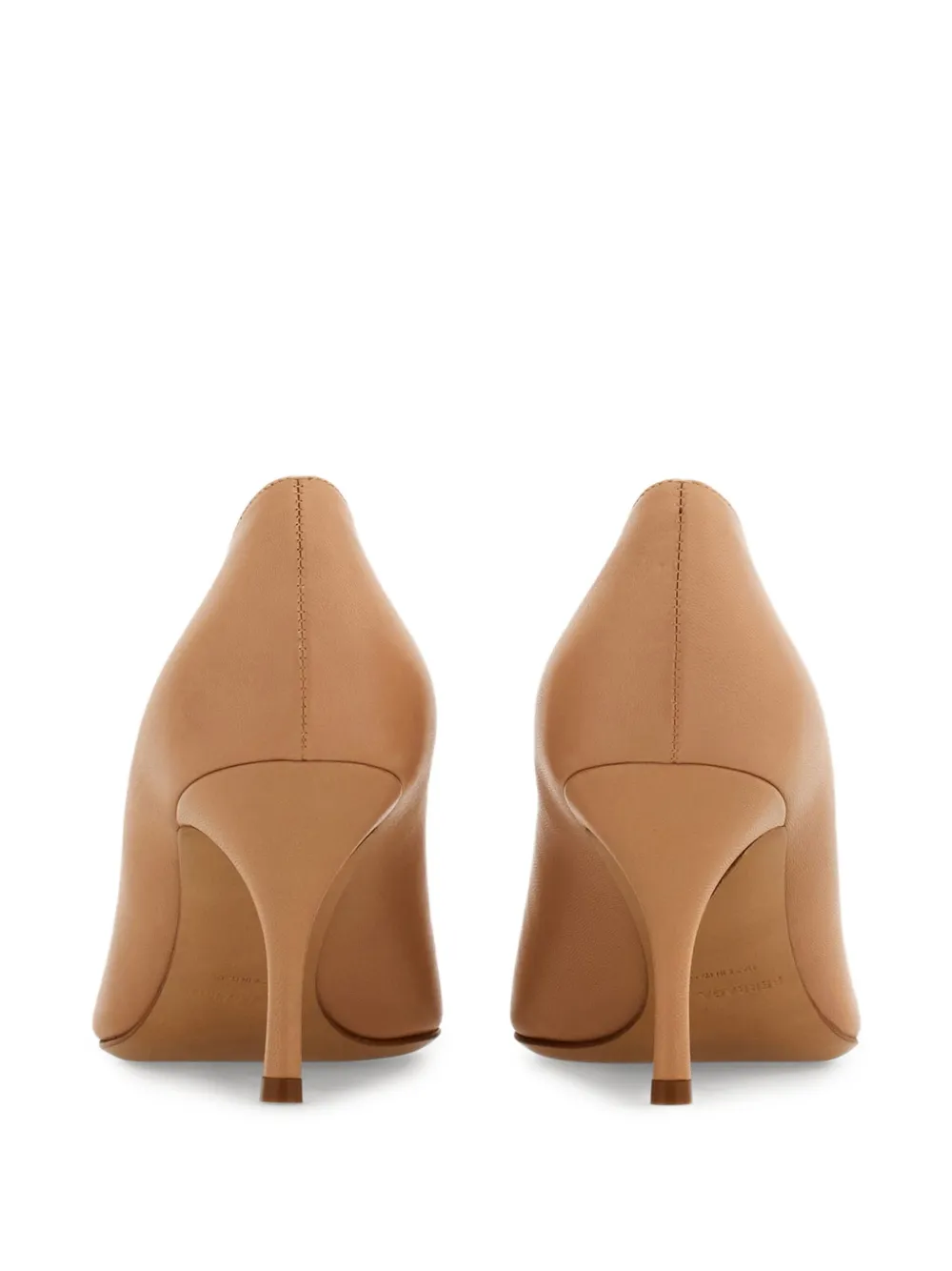 Ferragamo buckle-detail pointed-toe pumps Neutrals