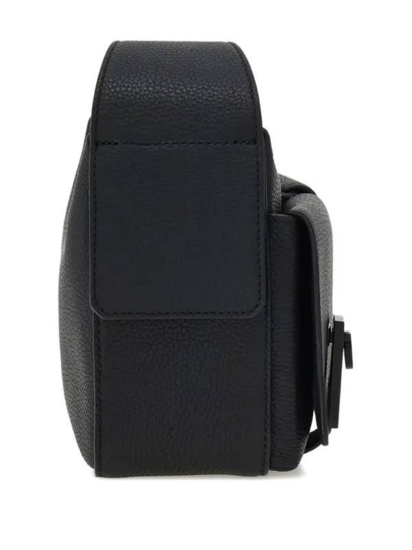 Ferragamo レザーショルダーバッグ | ブラック | FARFETCH JP