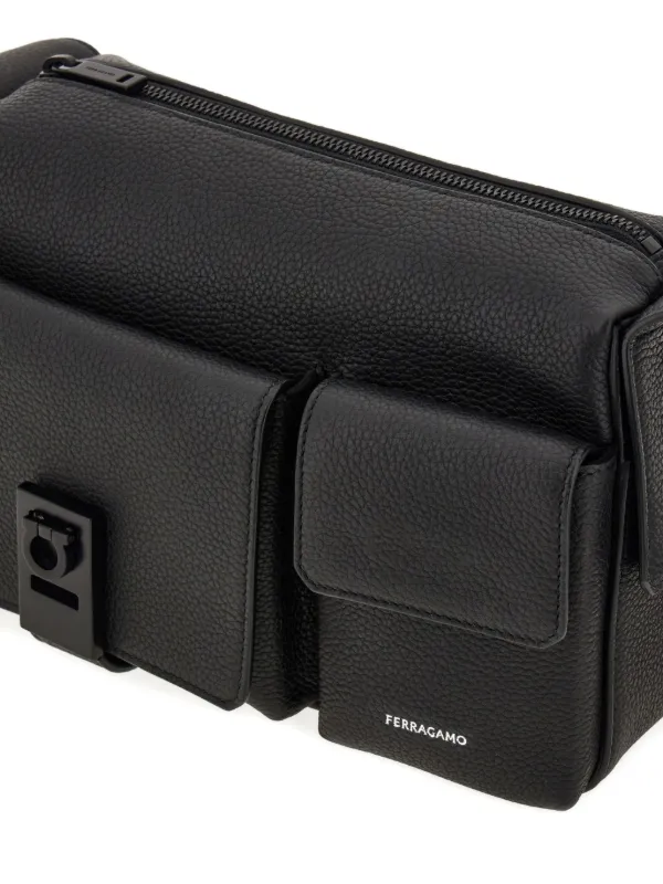 Ferragamo レザー メッセンジャーバッグ Salvatore Ferragamo Messenger Bag