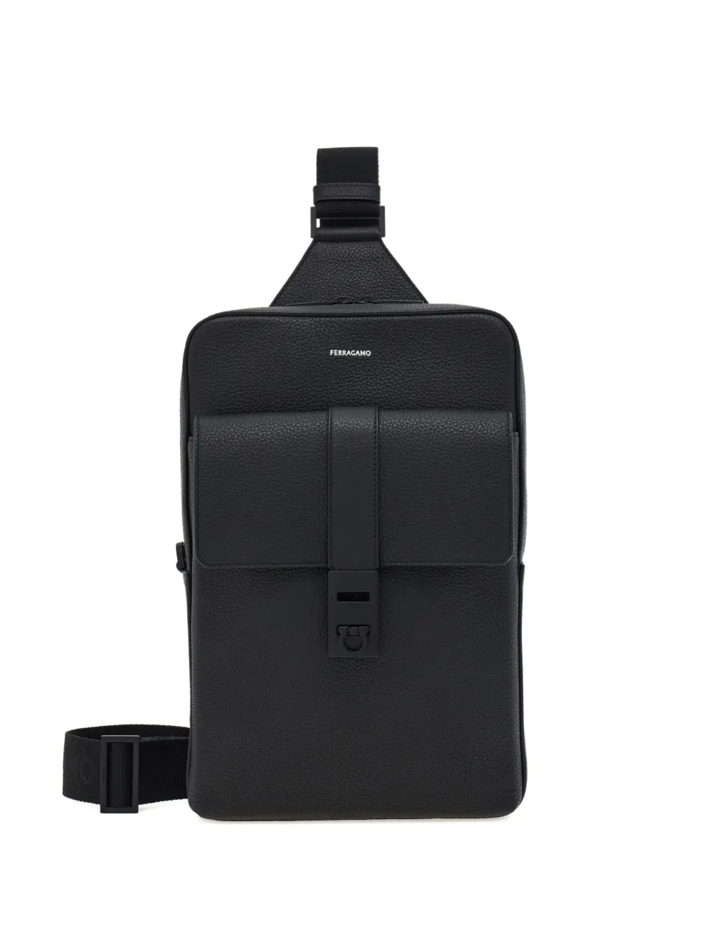 Ferragamo Slingbag messenger bag - ブラック Ferragamo Slingbag messenger bag - ブラック