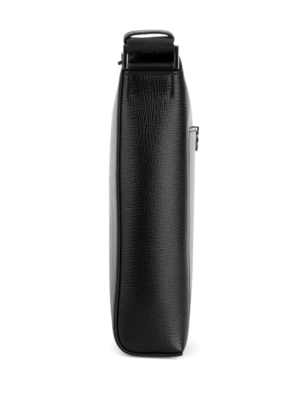 Ferragamo レザー メッセンジャーバッグ Ferragamo レザーメッセンジャーバッグ | ブラック | FARFETCH JP