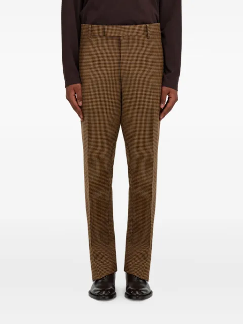 Ferragamo gingham check trousers
