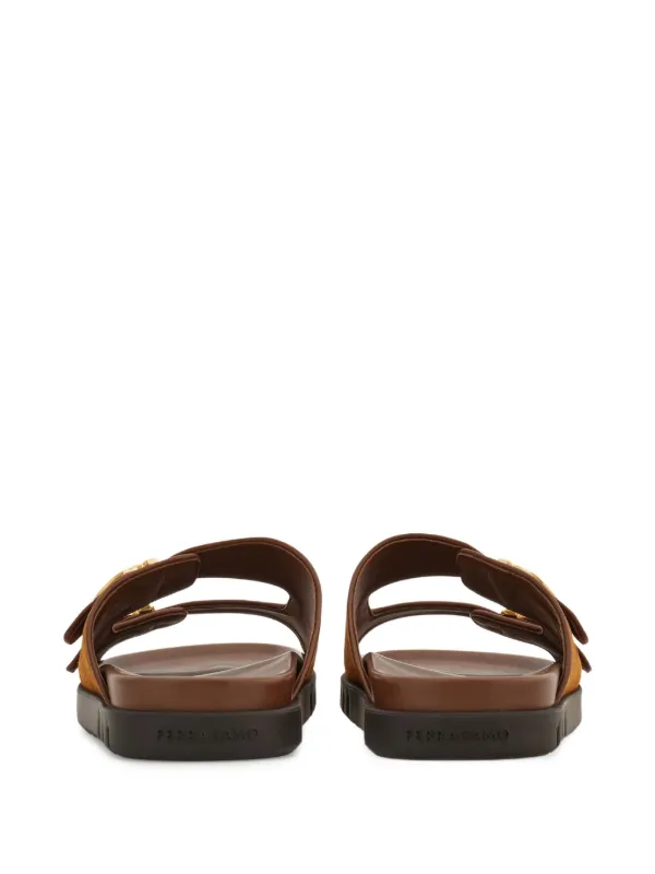 Salvatore Ferragamo ブラウン　サンダル Salvatore Ferragamo - FERRAGAMO/SalvatoreFerragamo