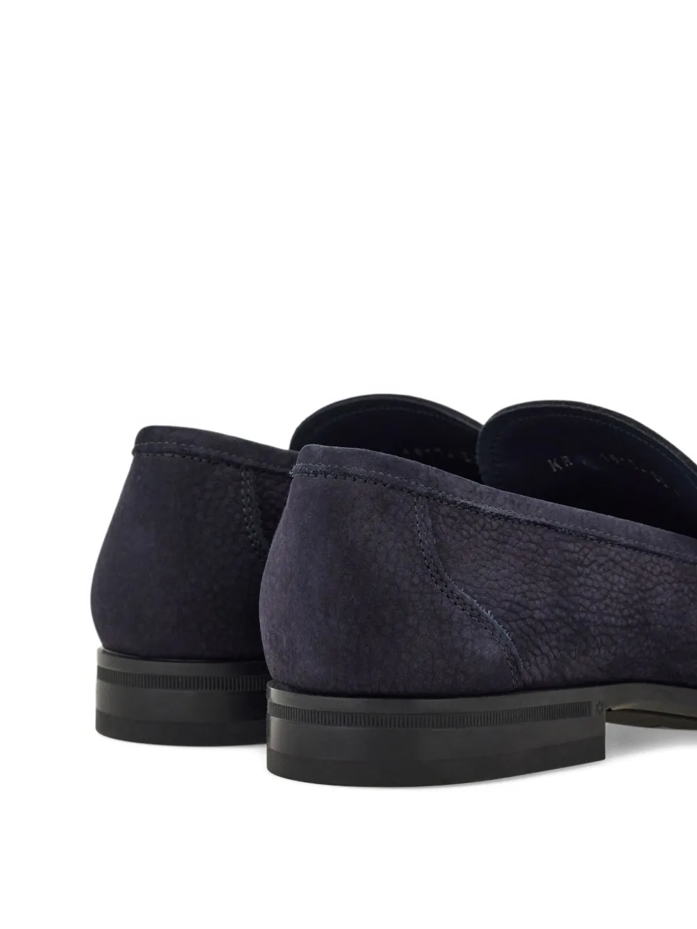 Ferragamo Gancini-buckle loafers Blue