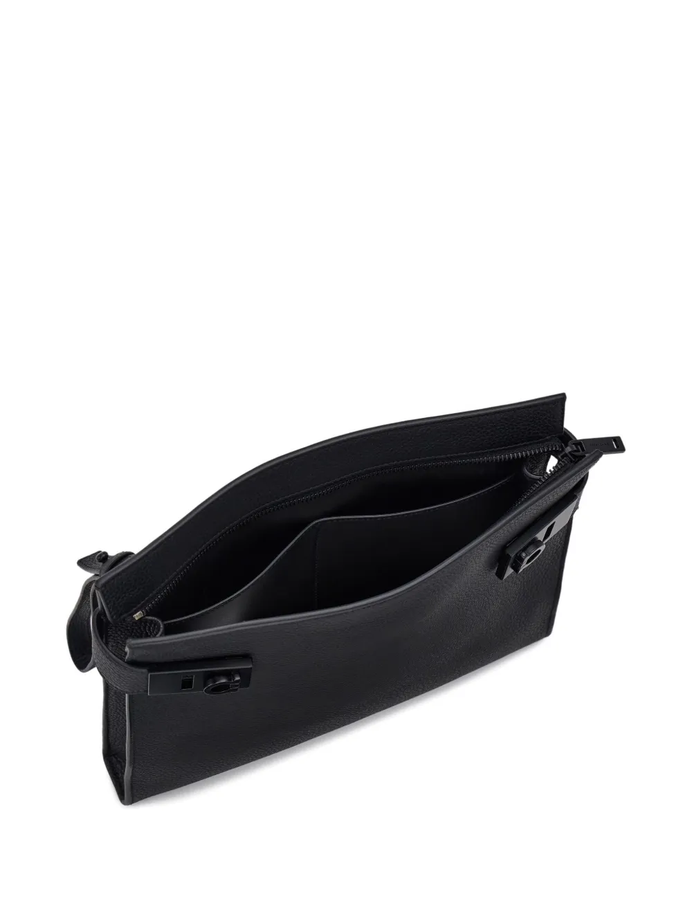 クラッチバッグ FERRAGAMO Leather clutch Black 29761028_59197961_600.jpg
