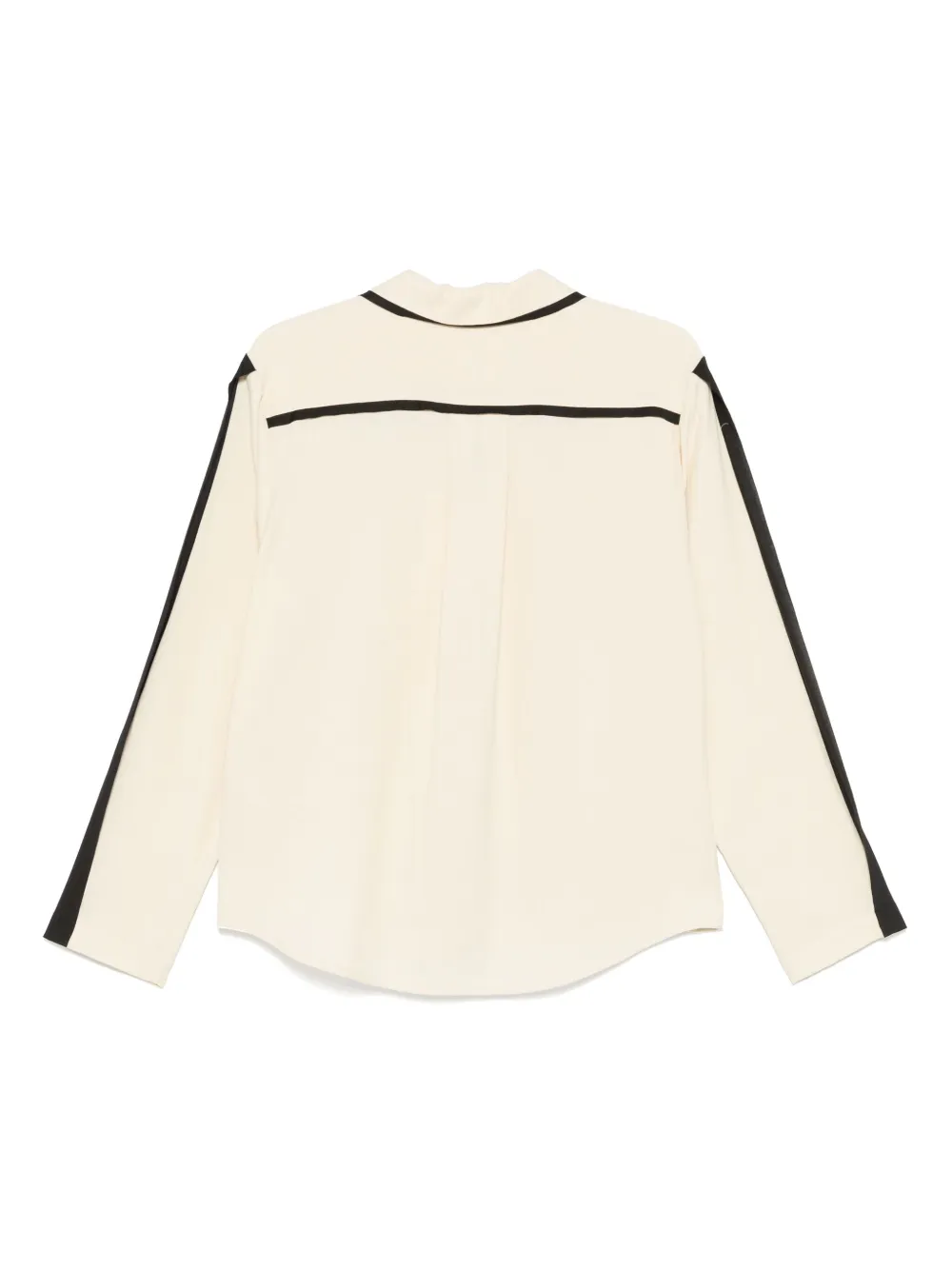 The Garment contrasting-trim shirt - Beige