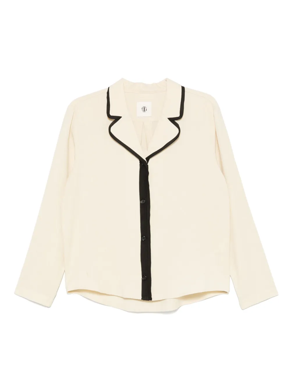 The Garment camisa con ribete en contraste | neutro | Image 1
