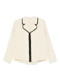 The Garment contrasting-trim shirt - Neutrals