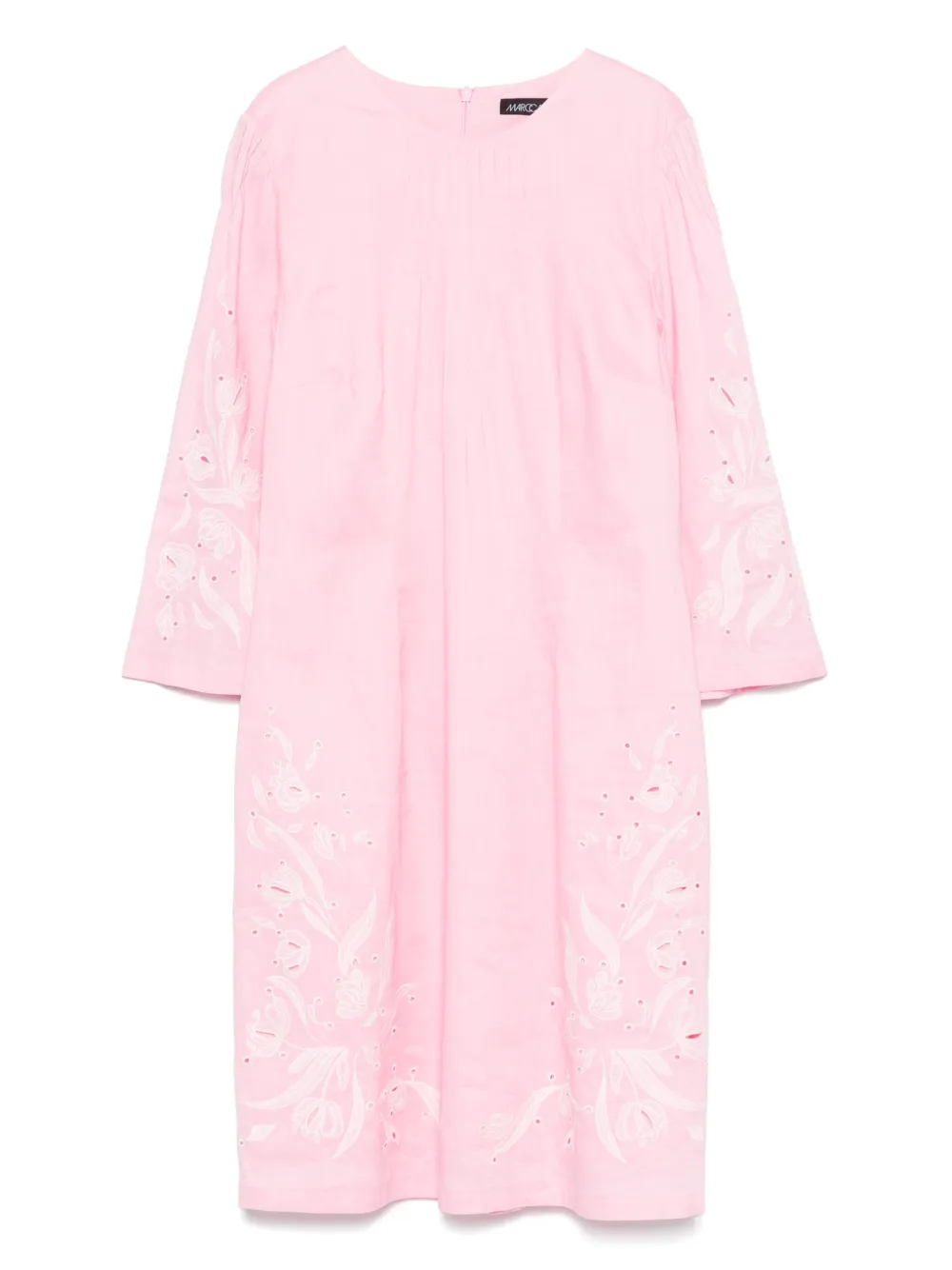 MARCCAIN embroidered mid dress