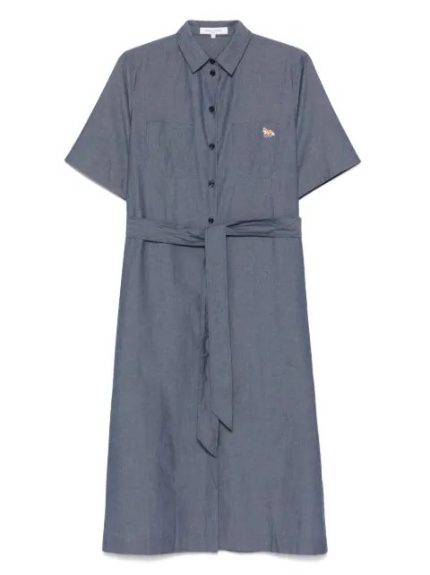Maison Kitsuné double-pocket midi dress