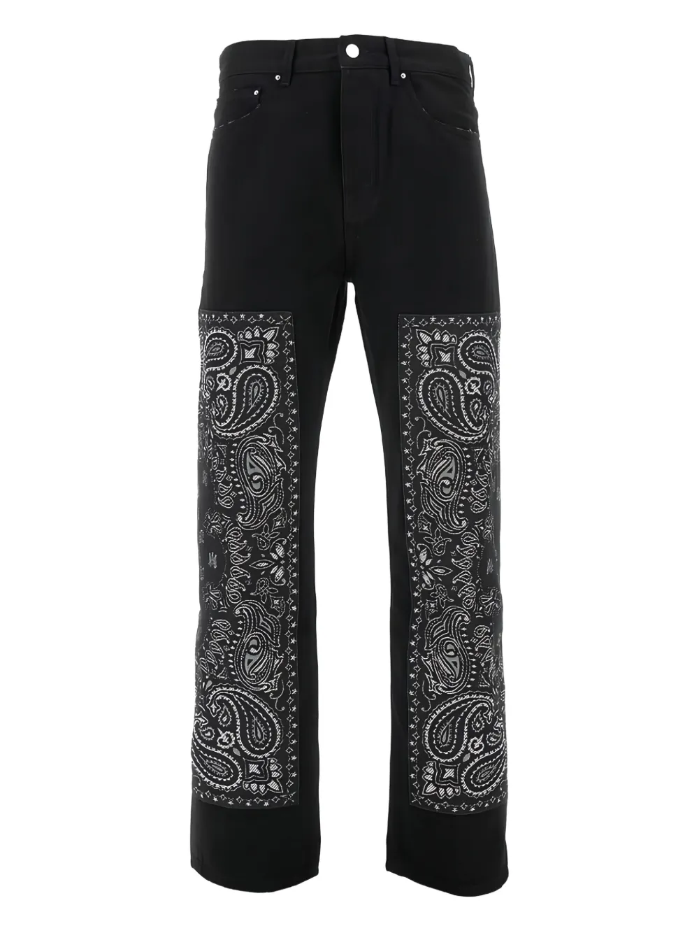 AMIRI jean à motif cachemire | noir | Image 1