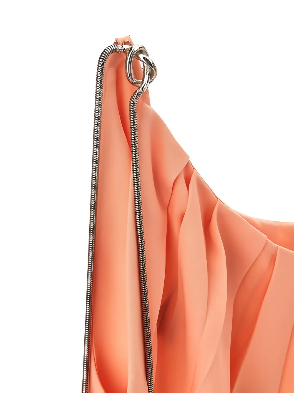 Max Mara Asymmetrische gedrapeerde avondjurk Oranje