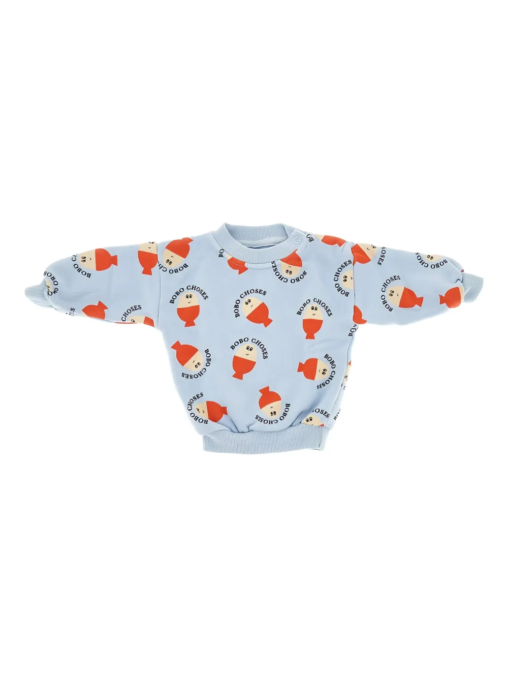 Bobo Choses sudadera con estampado gráfico | azul | Image 1