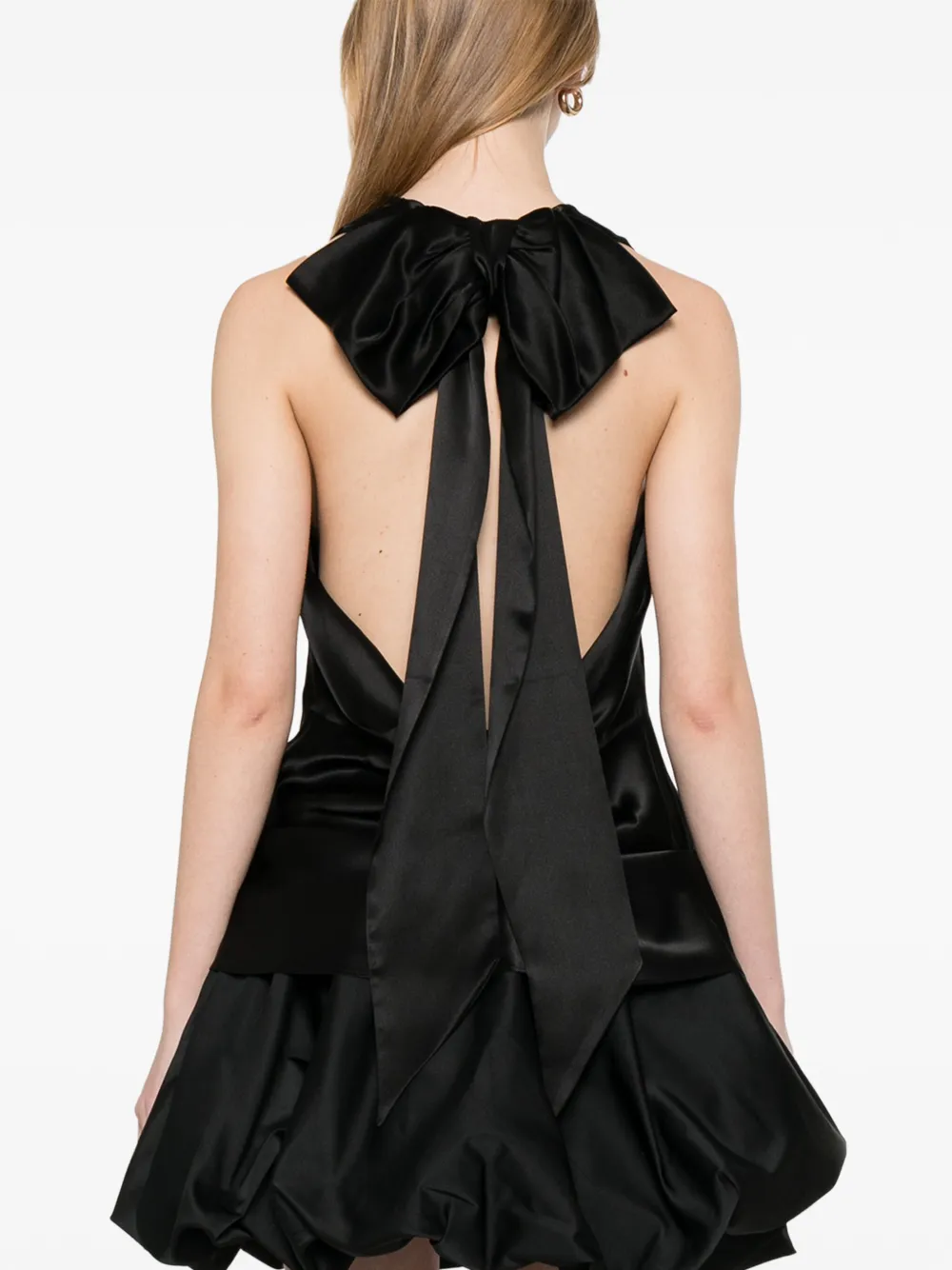 Simone Rocha Zijden blouse Zwart