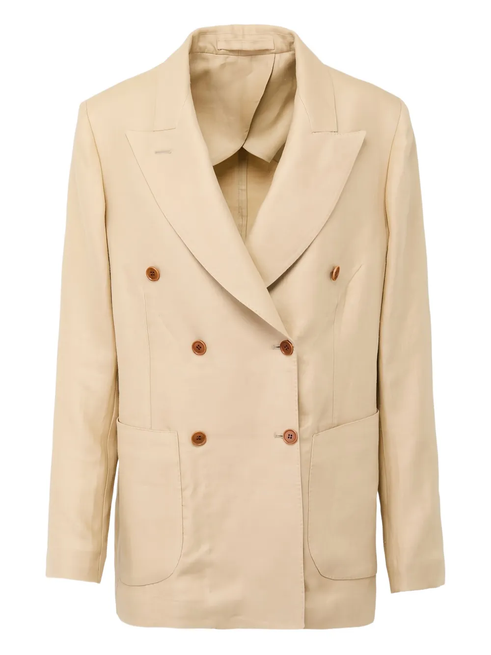 Giuliva Heritage Cettina double-breasted blazer | Neutrals | Image 1
