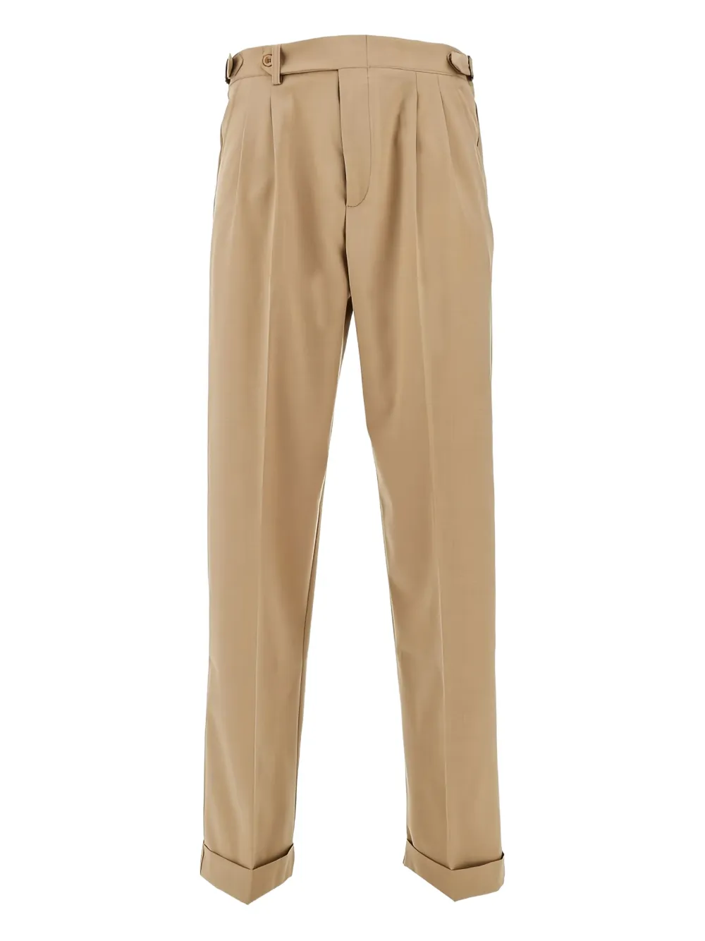 MARSEM pleat-detail trousers | Neutrals | Image 1