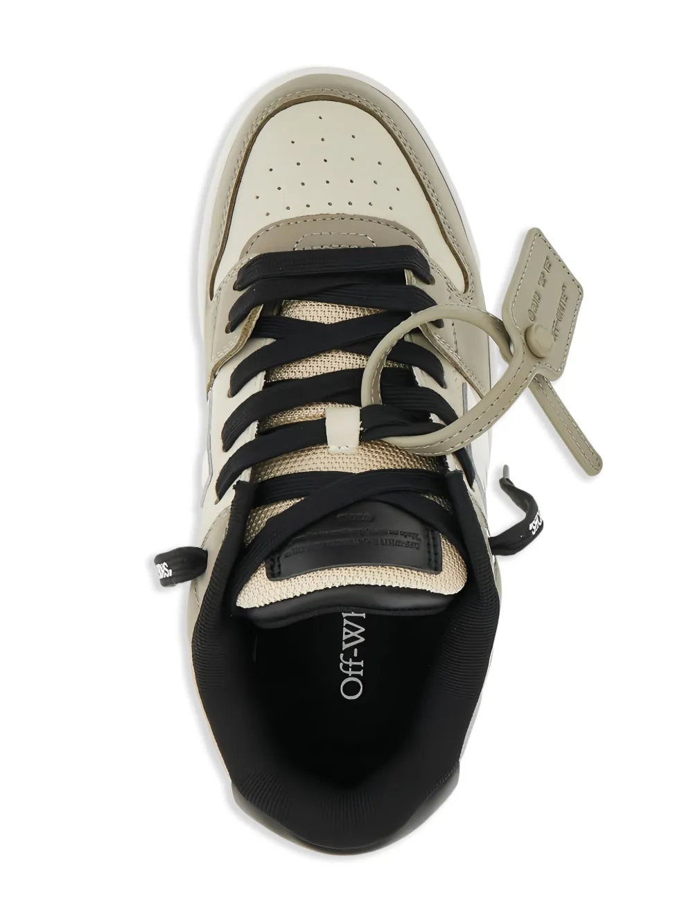Off-White Kids Sneakers Ou OLIVE GREEN LIGHT BROWN