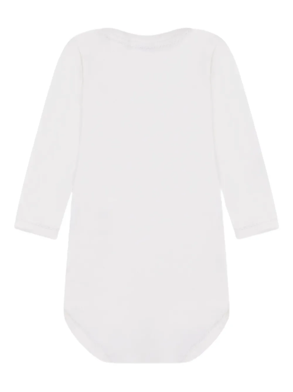 Petit Bateau Drie rompers van biologisch katoen Wit