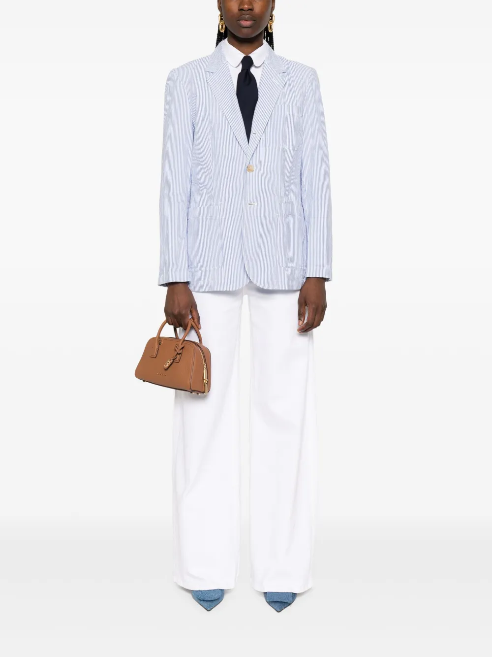 POLO RALPH LAUREN STRIPED BLAZER