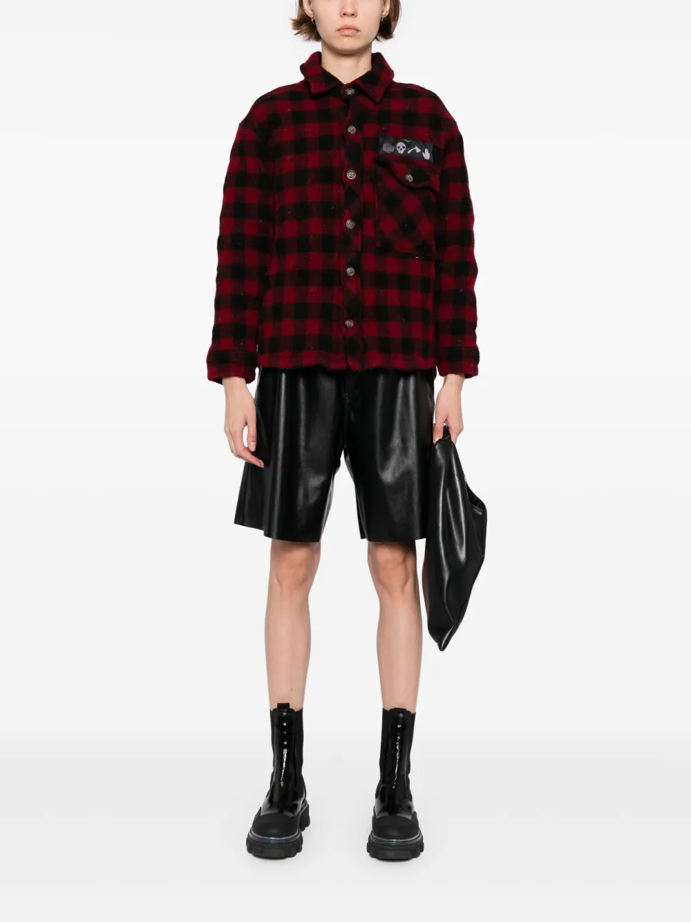 Stain Shade checked jacket | Oversized Jackets | Image 2